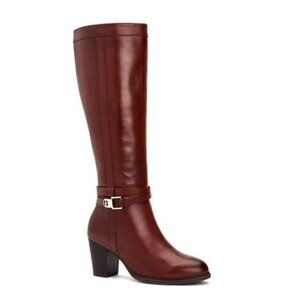 Giani Bernini Rozario Memory-Foam Wide-Calf Dress Boots NWOB sz 8 Wide Calf